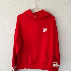 Victoria's Secret PINK varsity-style pullover hoodie